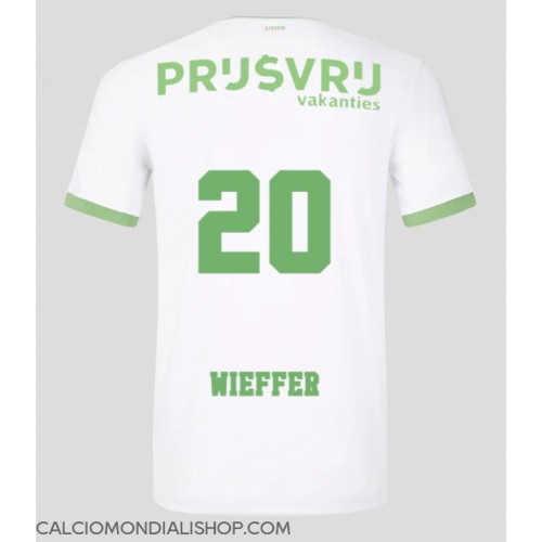 Maglie da calcio Feyenoord Mats Wieffer #20 Terza Maglia 2023-24 Manica Corta